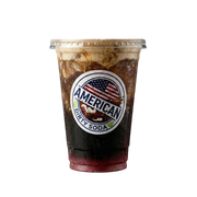 S'Mores Float — Campfire magic in a cup. Available at American Dirty Soda, Buchanan Galleries, Glasgow